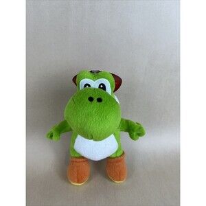 Nintendo Super Mario Green‎ Yoshi Plush Stuffed Animal 8.5" 2012 W/Tag Bday Gift